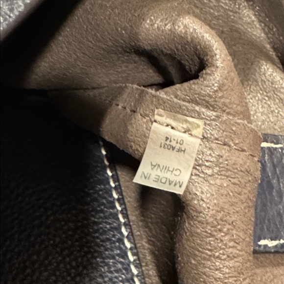 Tory Burch Bag Quinn Navy Tote - Picture 14 of 17